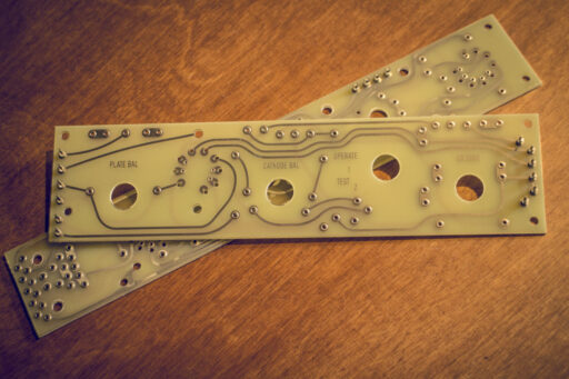 DIY 176 tube compressor chassis - PCB Set
