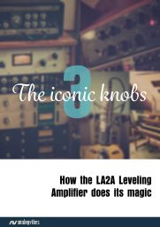 teletronix-la2a-tube-opto-compressor-diy-by-analogvibes-the-3-iconic-knobs